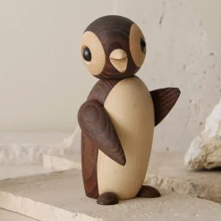 Frost trefigur pingvin 12,5 cm