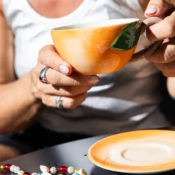 Fruity kopp 30 cl og fat peach