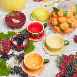 Fruity kopp med fat 25 cl mandarie