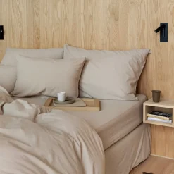 Frøya sengesett 200x220 cm beige