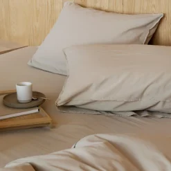 Frøya sengesett 200x220 cm beige