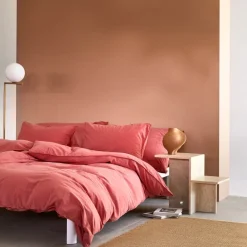 Frøya sengesett 140x200 cm dus rose