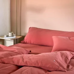 Frøya sengesett 140x200 cm dus rose
