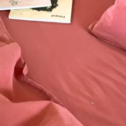 Frøya sengesett 140x200 cm dus rose