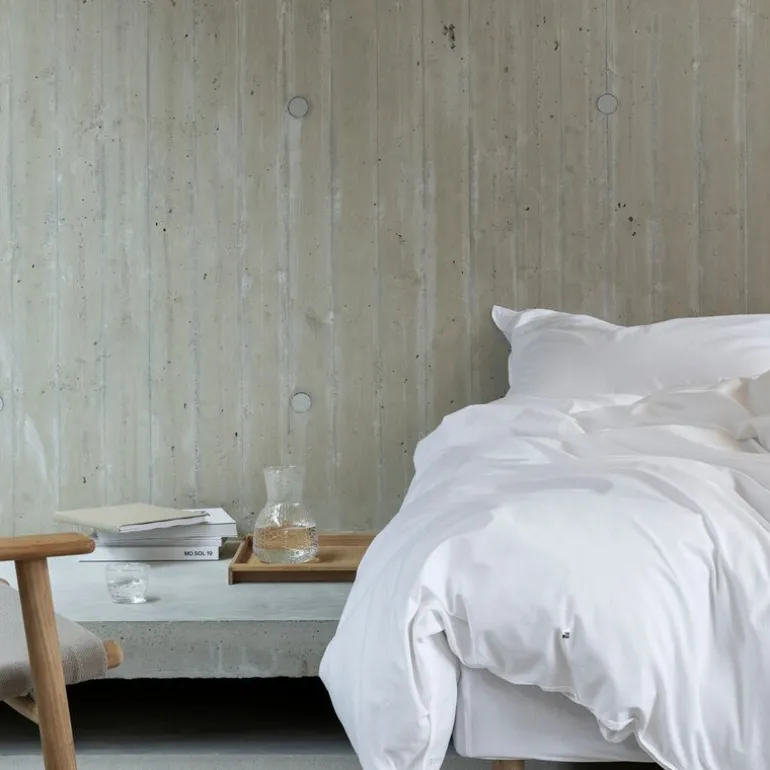 Frøya sengesett 140x200 cm hvit