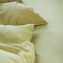 Frøya sengetøy 140x200 cm dempet lime