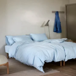 Frøya sengetøy 140x220 cm lys blå
