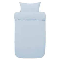 Frøya sengetøy 140x200 cm lys blå