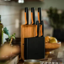Functional Form knivblokk bambus 5 kniver