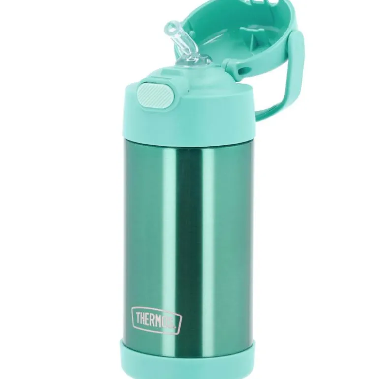 Funtainer drikkeflaske med rør 35,5 cl teal