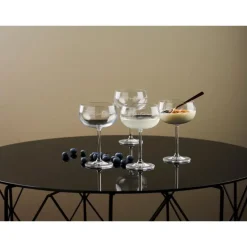 Fyll livet med det som godt er champagneglass 35 cl klar