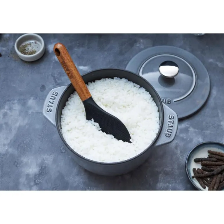 Gadgets serveringsskje for ris 22 cm silikon/akasie