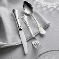 Gammal Fransk lunsjgaffel 18,6 cm 830