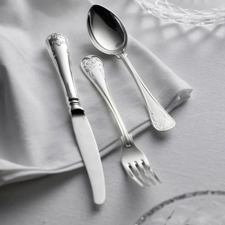 Gammal Fransk lunsjkniv 21 cm 830