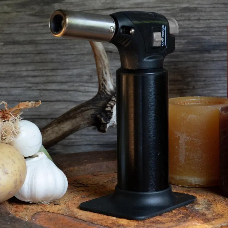 Gassbrenner Flame King svart