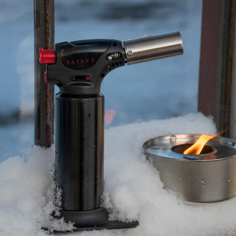 Gassbrenner Flame King svart