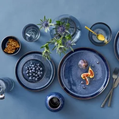 Gastro tallerken 27 cm svart/blå