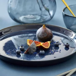 Gastro tallerken 27 cm svart/blå