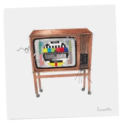 Gavelapp fargefjernsyn