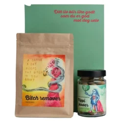 Gavepose vær god mot deg selv