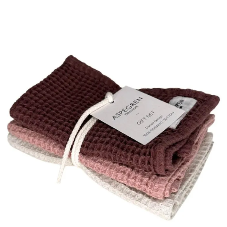 Gavesett med kjøkkenkluter 3 stk chutney