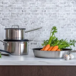 Geo grytesett 3 deler 1,5/3L børstet