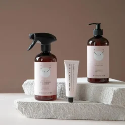 Geranium håndkrem 250 ml pumpeflaske lys rosa