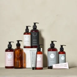 Geranium håndkrem 250 ml pumpeflaske lys rosa