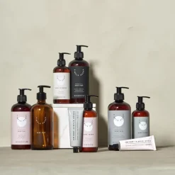 Geranium håndsåpe 450 ml pumpeflaske lys rosa