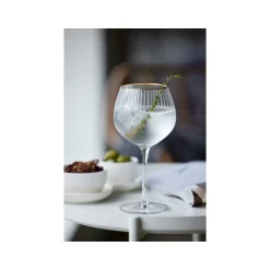 Gin & tonic glass 65 cl 4 stk gold
