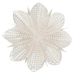 Gint julestjerne 45 cm hvit