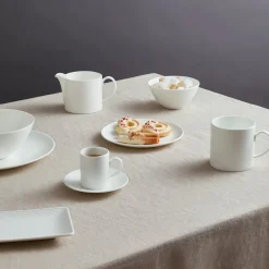 Gio espressokopp & asjett hvit