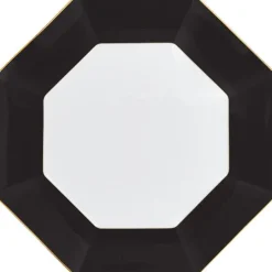 Gio Gold dekketallerken oct 33 cm charcoal