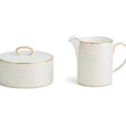 Gio Gold sukker & fløtesett 2 deler