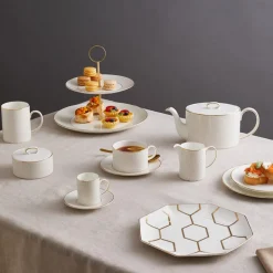 Gio Gold tekopp & asjett sett 2 deler