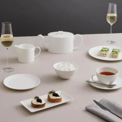 Gio tekopp & asjett 26 cl hvit