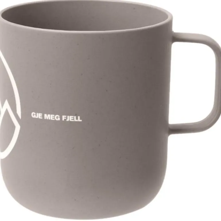 Gje meg fjell krus 40 cl lys grå