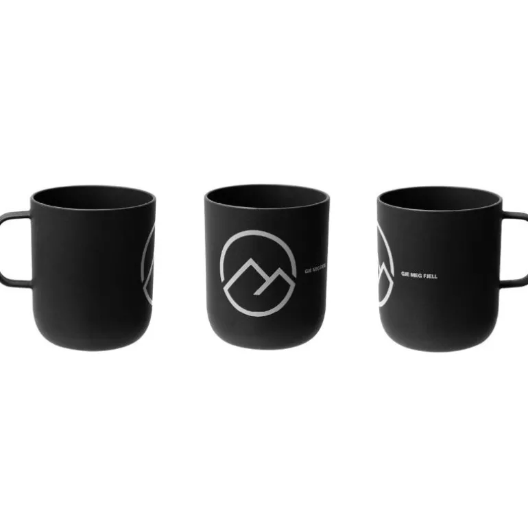 Gje meg fjell krus 40 cl mørk grå