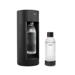 Glassy kullsyremaskin uten sylinder svart