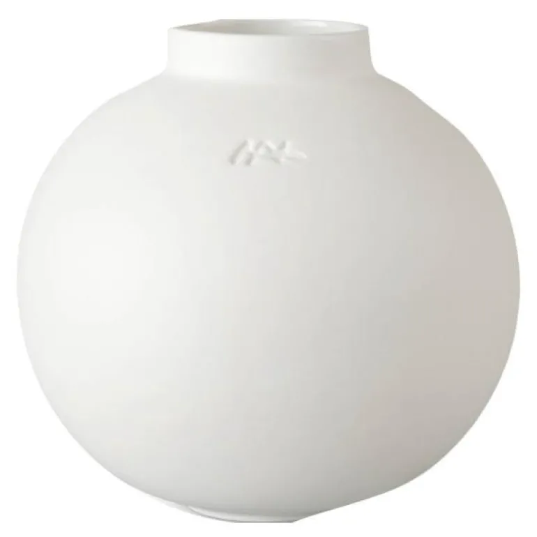 Globo vase 20 cm hvit