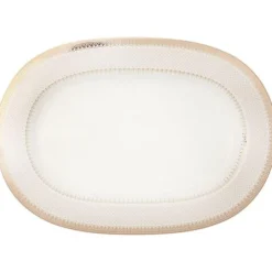 Gold Grande ovalt fat 28x40,5 cm