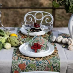 Golden Lily løper 35x120 cm gul