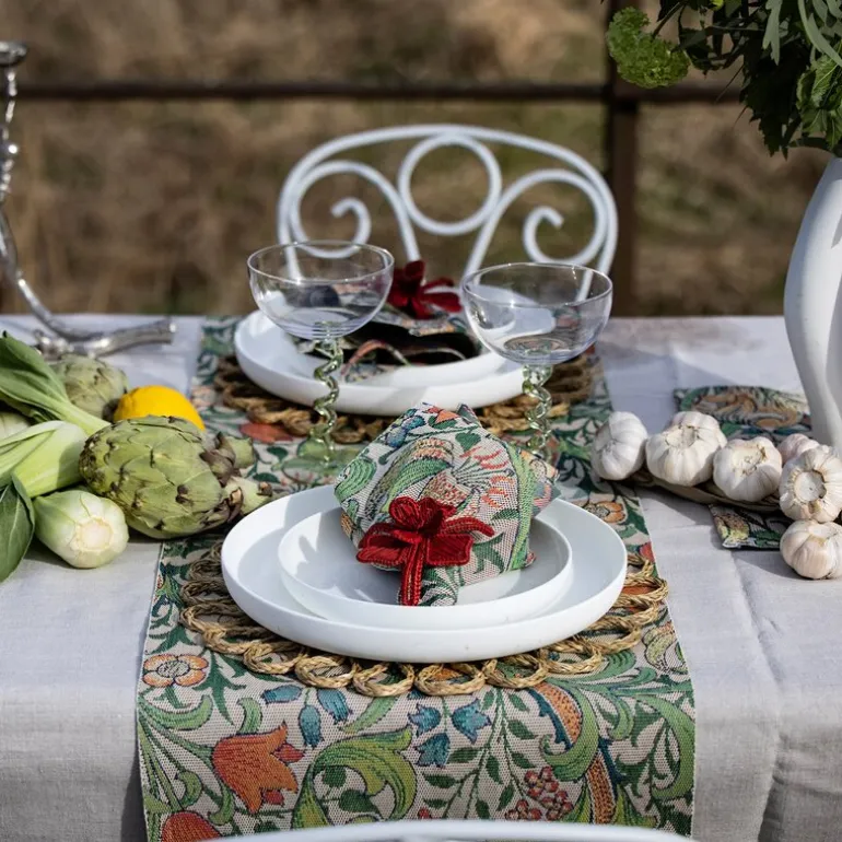 Golden Lily løper 35x120 cm gul