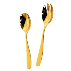 Golden Rose salatbestikk gull