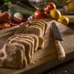 Gourmet brødkniv 21,3 cm tre