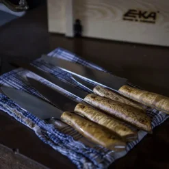 Gourmet skrellekniv 7 cm tre