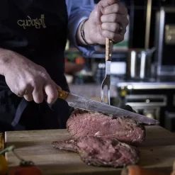 Gourmet tranchergaffel 27 cm tre