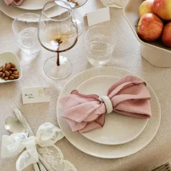 Gracie tøyserviett 45x45 cm fawn