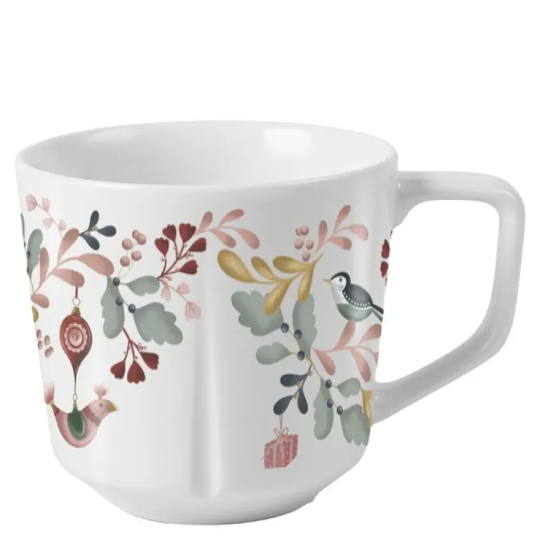 Grand Cru Cottage krus fugl 30 cl hvit