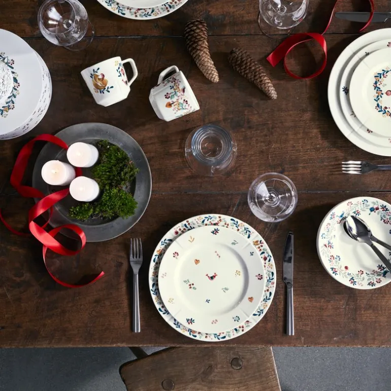 Grand Cru Cottage tallerken 23 cm hvit